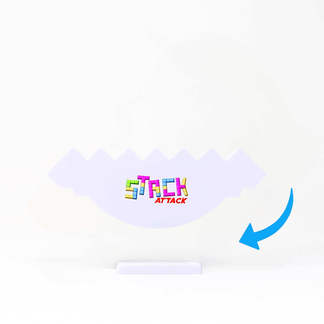 How To Play Stack Attack Step 1